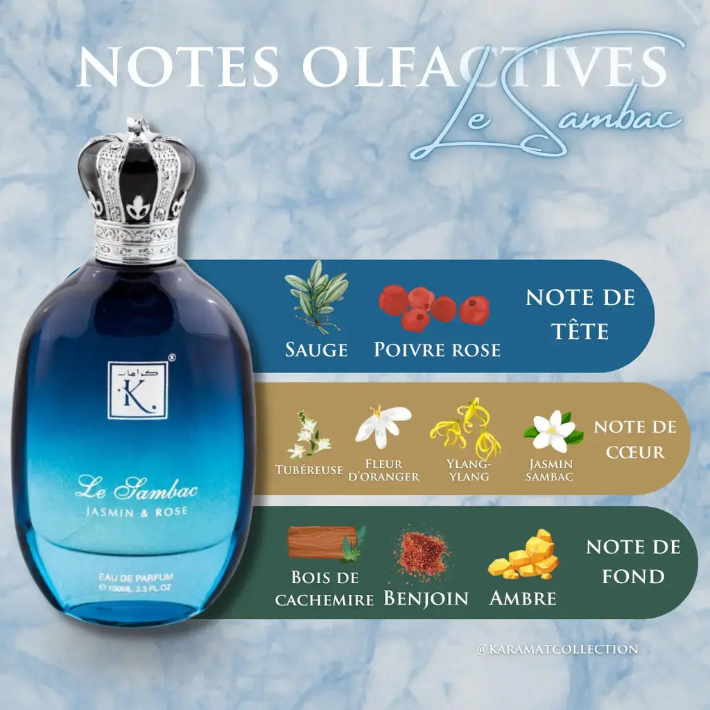 LE SAMBAC 100ML Karamats.fr