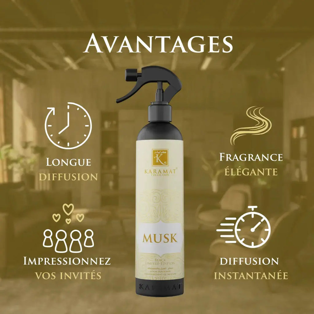 Musk – Voile de Musk Exquis Spray 500ml Karamats.fr