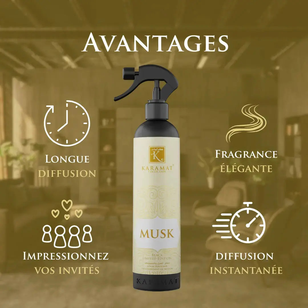 Musk – Voile de Musk Exquis Spray 500ml Karamats.fr