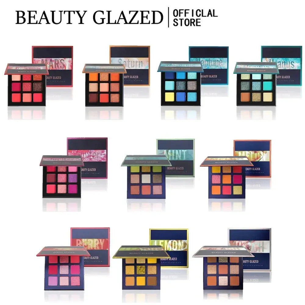 Beauty Glazed 9 Color Eyeshadow Palette-0