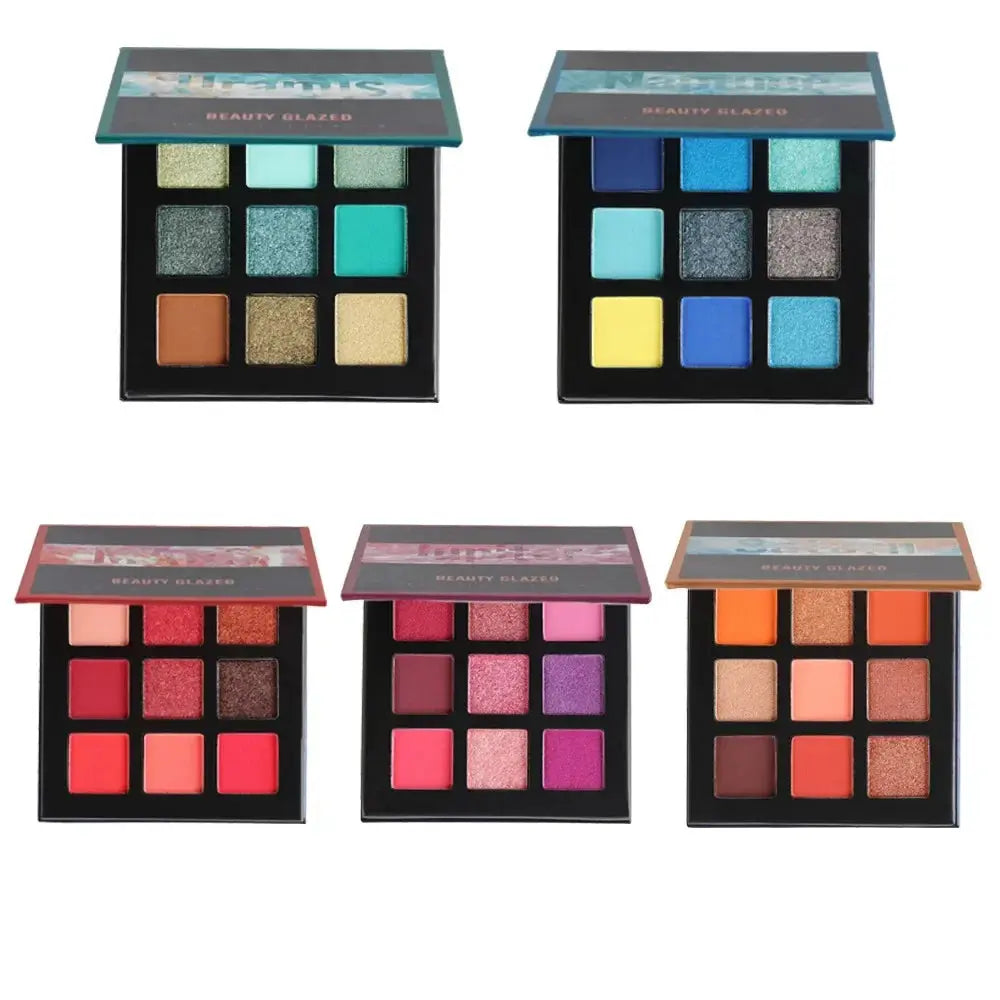 Beauty Glazed 9 Color Eyeshadow Palette-1