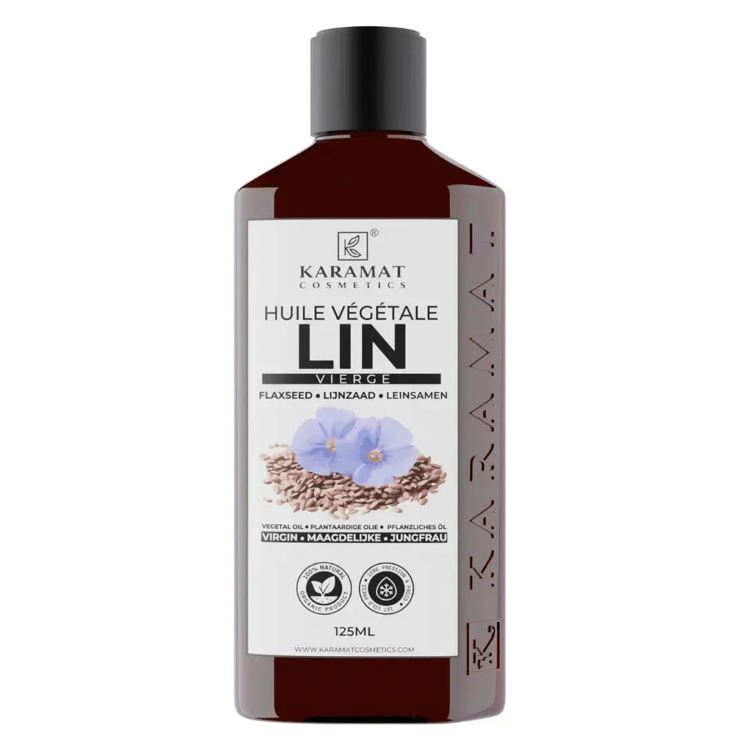Huile de Lin Pure 125ml Karamats.fr