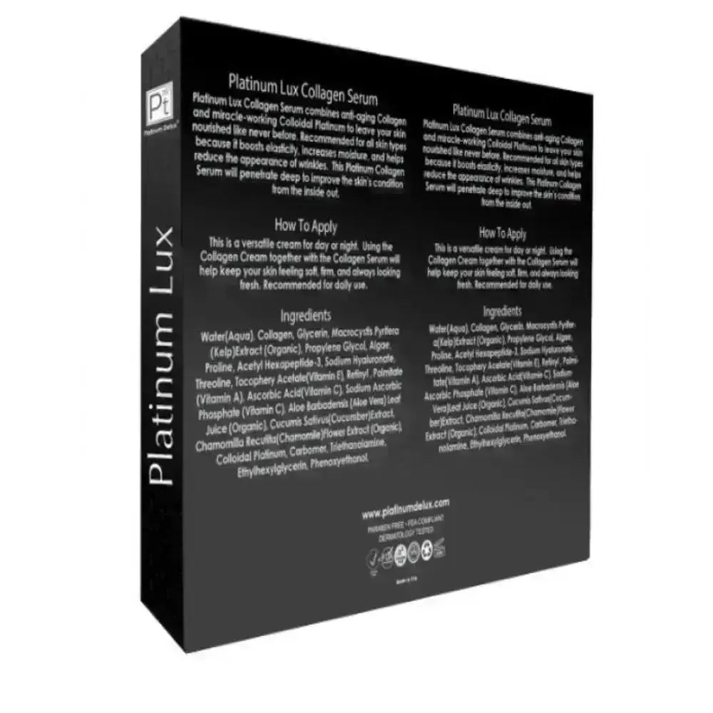 Platinum Lux Collagen Set Collagen Power. Platinum Results.