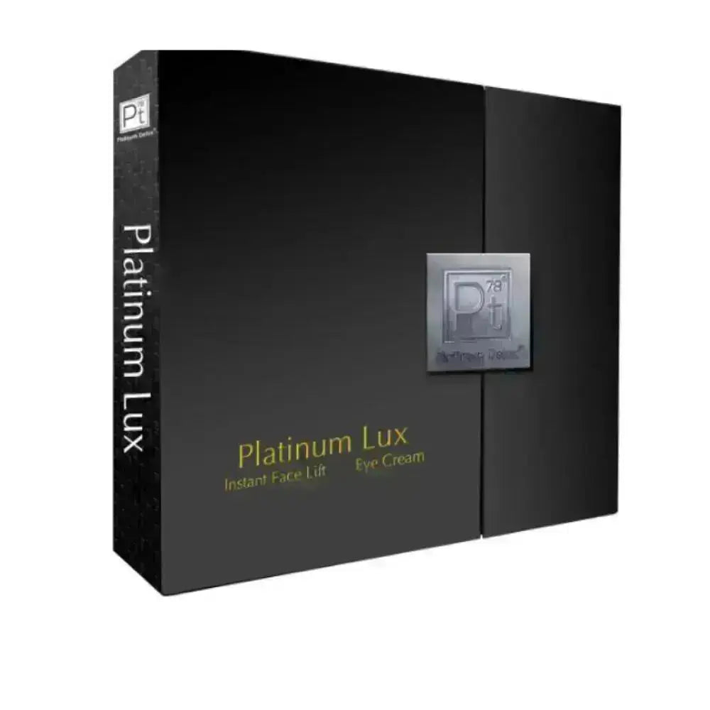Platinum Lux Instant Face Lift Set Instant Lift. Visible Glow. Pure Platinum Luxury.