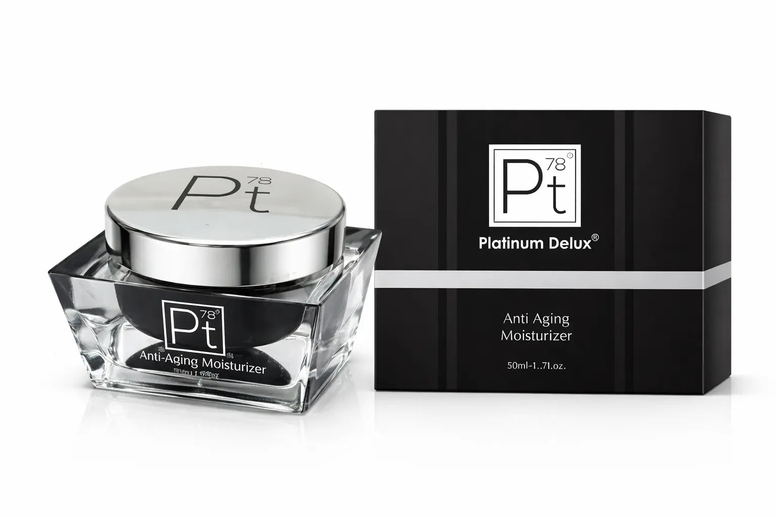 Platinum Deluxe Anti-Aging Moisturizer Deep Moisture for a Youthful, Radiant Look
