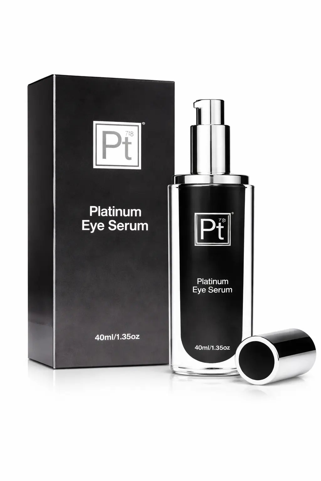 Platinum Eye Serum Lift. Brighten. Erase the Signs.