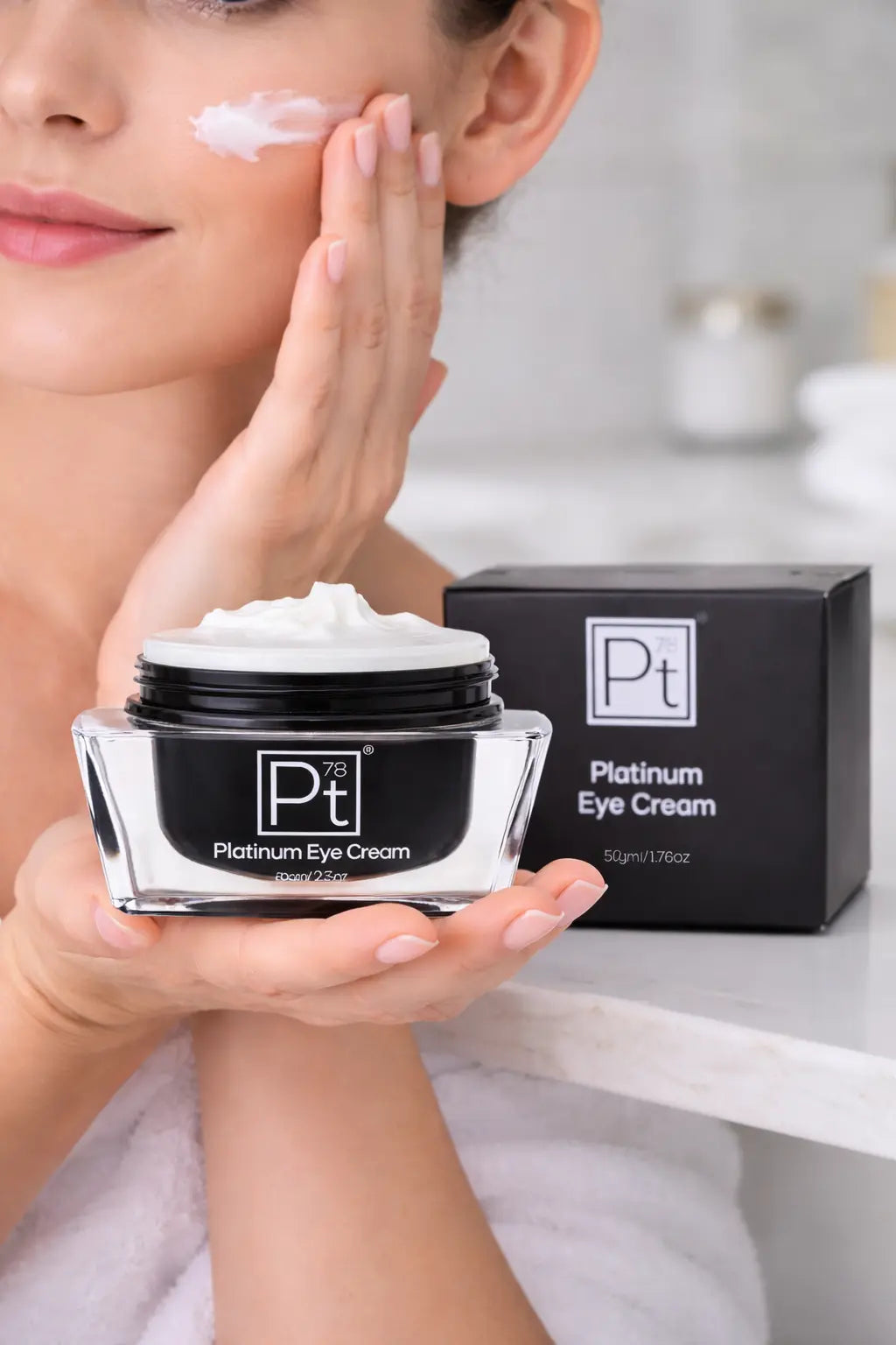 Platinum Eye Cream Lift. Smooth. Brighten Your Eyes.