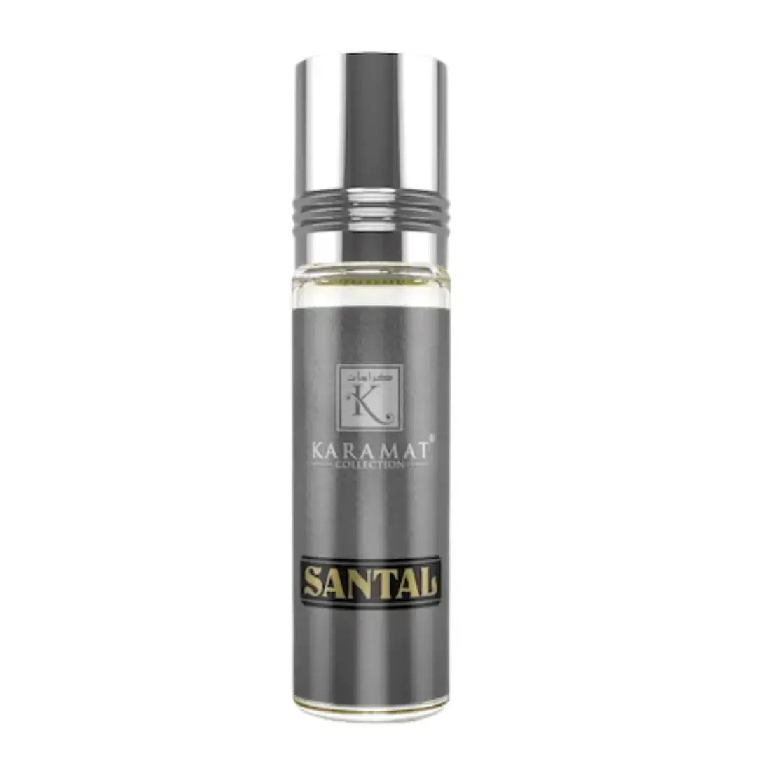 SANTAL Parfum Concentré sans Alcool 8ml Karamats.fr