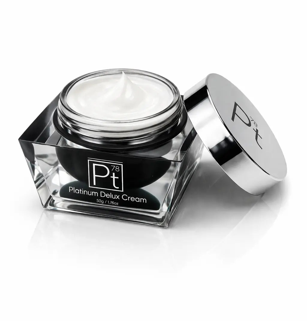 Platinum Delux Cream Elevate Your Skin. Elevate Your Beauty.