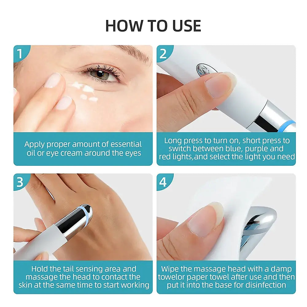 ELFY - MASSEUR LIFTANT PERFECTEUR Anti-cernes & Anti-rides - Contour des yeux Beauté & Cosmétiques
