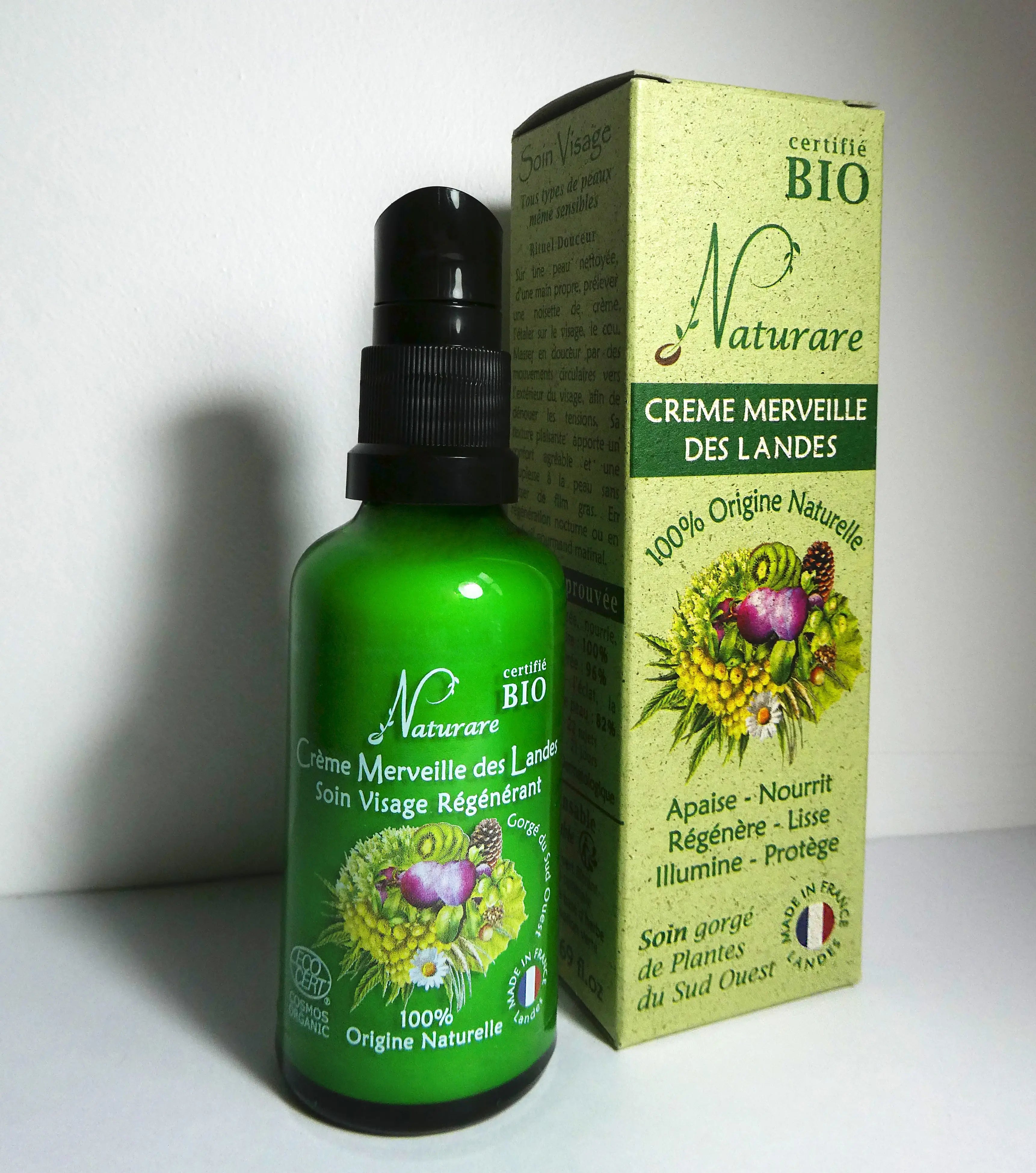 MERVEILLE DES LANDES BIO - Soin de peau Sensible Régénération Intégrale Visage Beauté & Cosmétiques