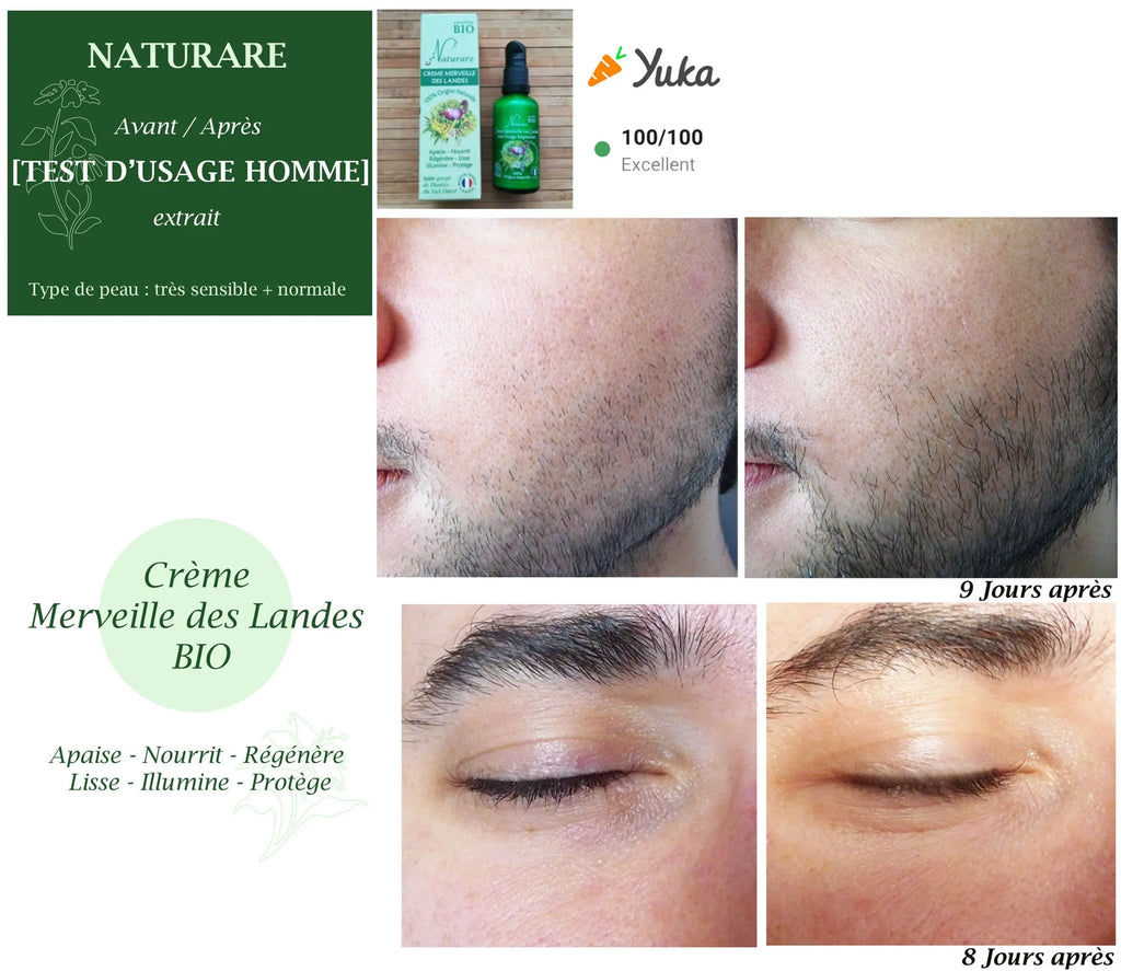 MERVEILLE DES LANDES ORGANIC - Sensitive Skin Care Complete Regeneration Face Naturare.fr