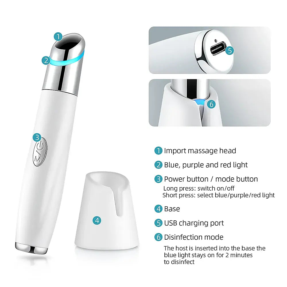 ELFY - MASSEUR LIFTANT PERFECTEUR Anti-cernes & Anti-rides - Contour des yeux Beauté & Cosmétiques