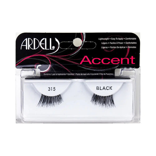 ACCENT eyelashes #315-black 1 u-0