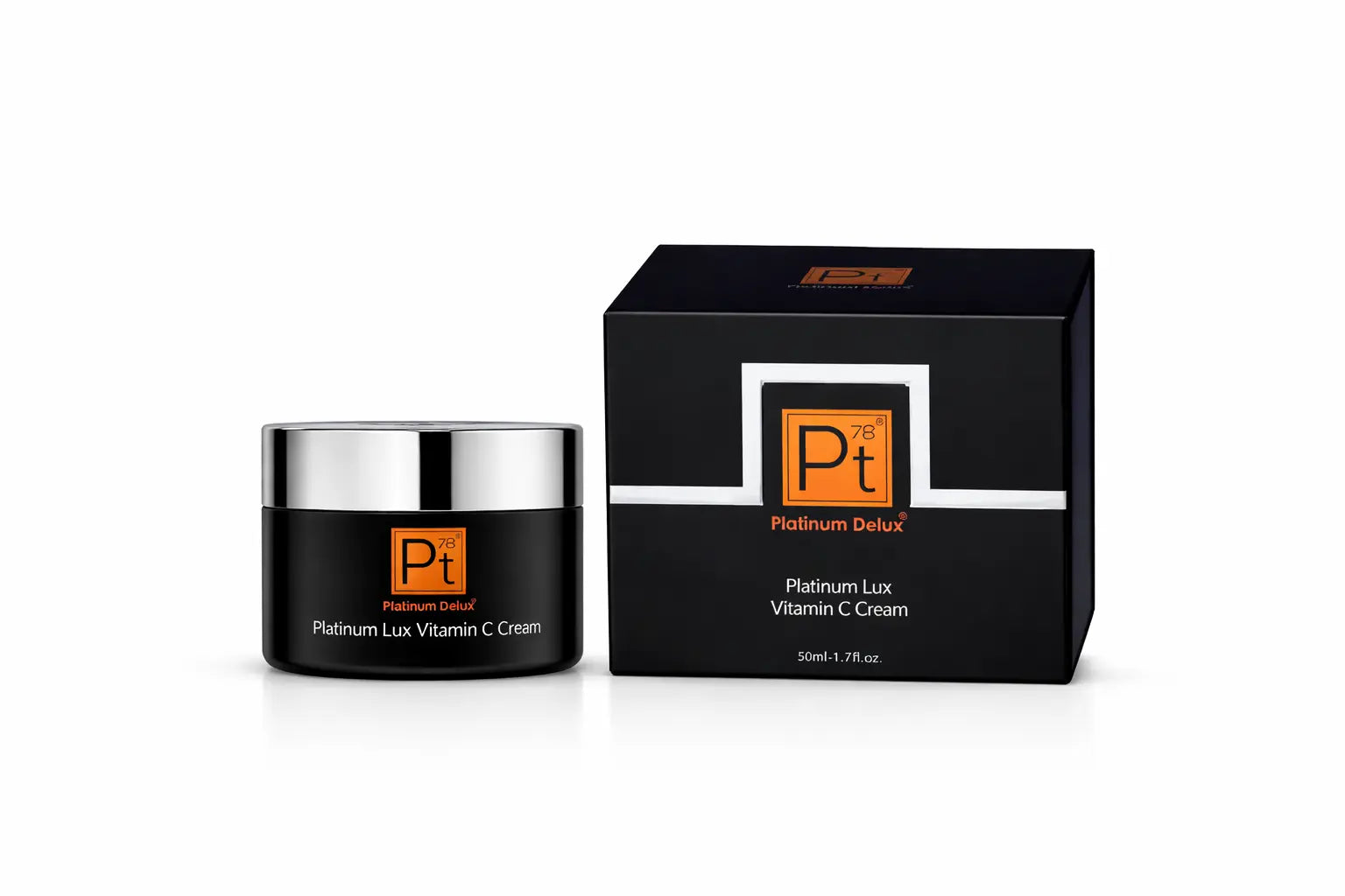 Platinum Lux Vitamin C Cream Hydrate, Brighten & Smooth Your Skin