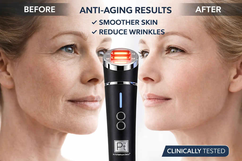 LED Anti-Aging Facial Rejuvenation At-home red light therapy for anti-aging and skin rejuvenation.