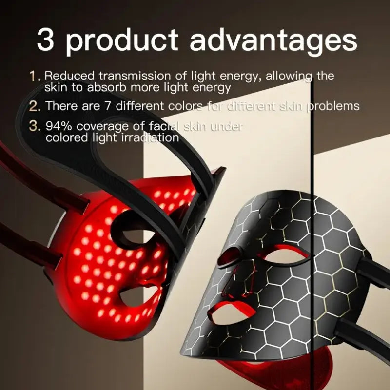 Facial Beauty Device Portable Skincare (7-Color Light) LPT
