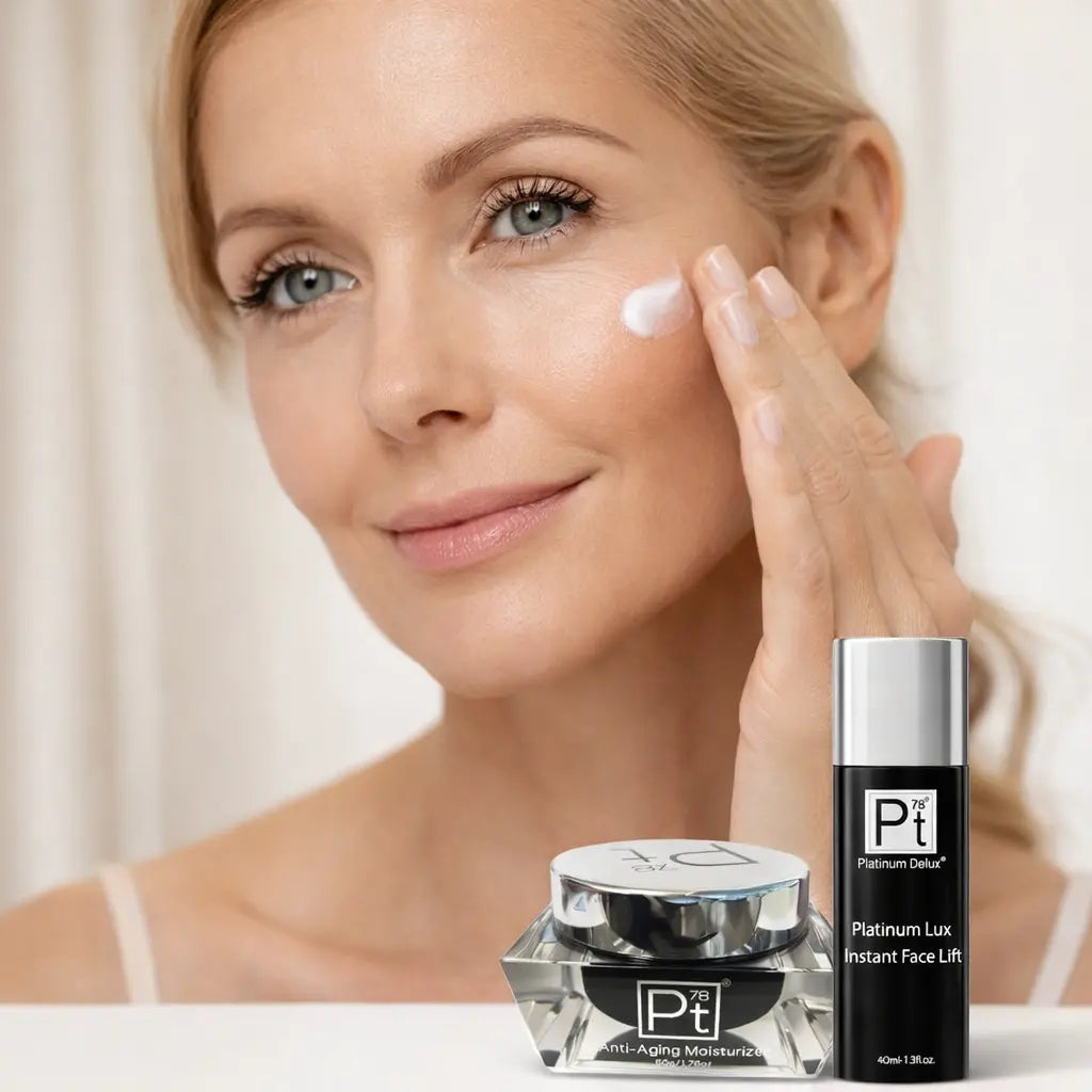 Anti-Aging Moisturizer & Lux Instant Face Lift 2pc Set Lift. Hydrate. Turn Back Time.