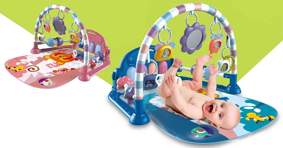 Zongorás játszószőnyeg - több típusban-kék Timelesstools